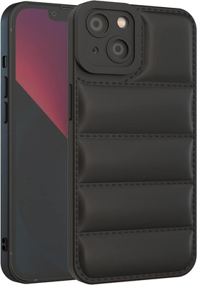 mCase Back Cover for Apple iPhone 13, Apple iPhone 14(Black, Shock Proof, Silicon, Pack of: 1)