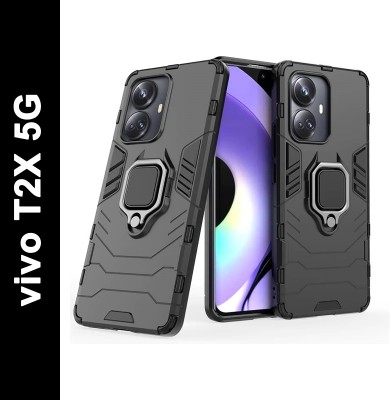 KWINE CASE Back Cover for vivo T2x 5G(Black, Shock Proof, Pack of: 1)