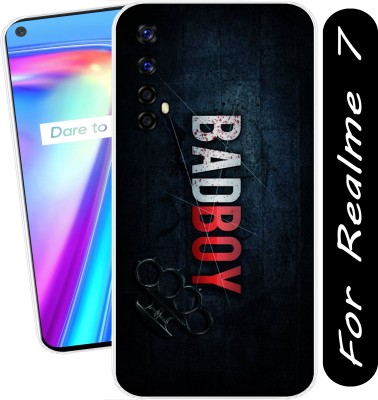 Goldista Back Cover for Realme 7(Transparent, Flexible, Silicon, Pack of: 1)