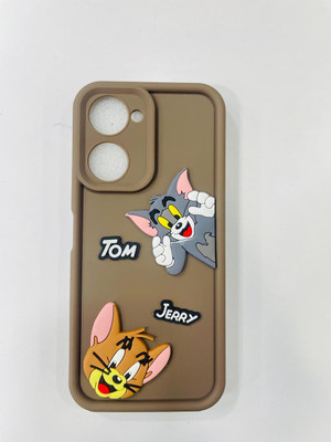 Seetu Back Cover for Vivo T3 Lite 5G(Brown)