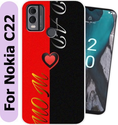 Tokito Back Cover for Nokia C22(Transparent, Flexible, Silicon, Pack of: 1)