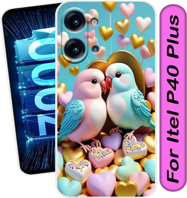 Cooltrend Back Cover for Itel P40 Plus(Transparent, Flexible, Silicon, Pack of: 1)