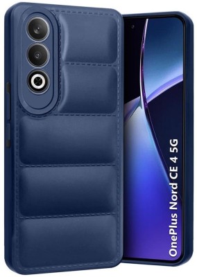 COVERBLACK Back Cover for OnePlus CPH2613 /Nord CE4(Blue, Grip Case, Silicon, Pack of: 1)