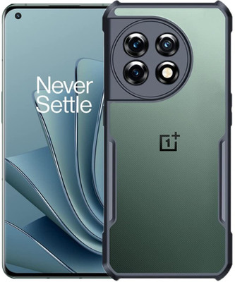 Mersal Back Cover for OnePlus 11 5G : :Gloss Finish Boom TPU(Black, Pack of: 1)