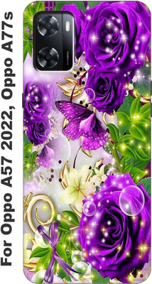 Burdak Back Cover for Oppo A77s Back Cover / Oppo A57 2022 Back cover 3129(Multicolor, Flexible, Silicon, Pack of: 1)