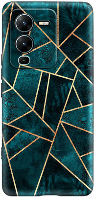 7printzone Back Cover for VIVO V25 PRO(Multicolor, Flexible, Silicon)