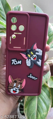 Seetu Back Cover for Vivo V30 / V30 Pro 5G(Maroon)