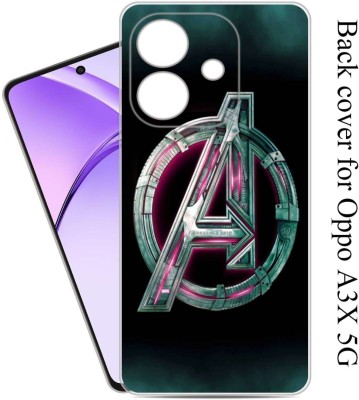 StroFit Back Cover for Oppo A3X 5G 3125(Multicolor, Dot View, Silicon, Pack of: 1)