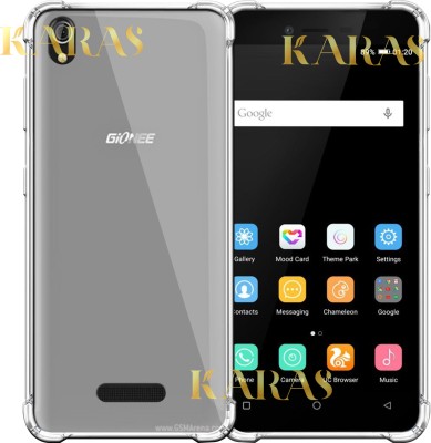 KARAS Back Cover for Gionee Pioneer P5L Flexible Crystal Clear TPU Ultra Protective transparent(Transparent, Camera Bump Protector, Silicon, Pack of: 1)