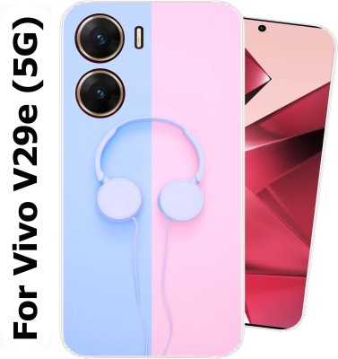 Unitrend Back Cover for Vivo V29e (5G)(Transparent, Flexible, Silicon, Pack of: 1)