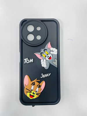 Seetu Back Cover for Vivo T3X 5G(Black)