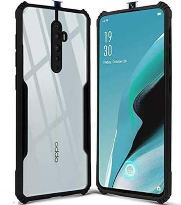 PrintCzar Back Cover for OPPO Reno 2z, Oppo Reno2 F(Black, Shock Proof, Pack of: 1)