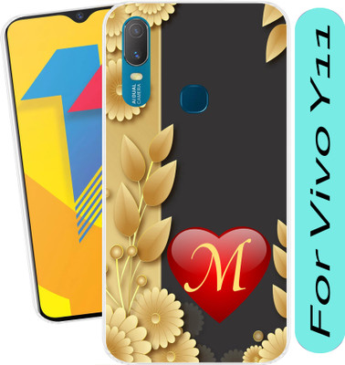SmartGoldista Back Cover for Vivo Y11(Transparent, Flexible, Silicon, Pack of: 1)