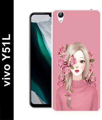 icusto Back Cover for VIVO Y51L(Pink, Flexible, Silicon, Pack of: 1)