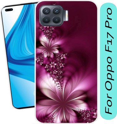 Hostprint Back Cover for Oppo F17 Pro(Transparent, Flexible, Silicon, Pack of: 1)