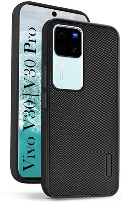 YoZoo Back Cover for Vivo V30 | Vivo V30 Pro 5G(Black, Shock Proof, Silicon, Pack of: 1)