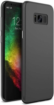 ASRK Back Cover for Samsung Galaxy S8 plus(Black, Dual Protection, Silicon, Pack of: 1)