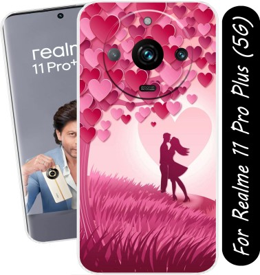 CASEINN Back Cover for Realme 11 Pro Plus (5G)(Transparent, Flexible, Silicon, Pack of: 1)