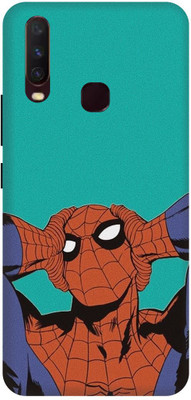 Rockyard Back Cover for vivo U10, 1916, SPIDER, MAN, MARVEL, SUPER, HERO(Red, Flexible, Silicon, Pack of: 1)