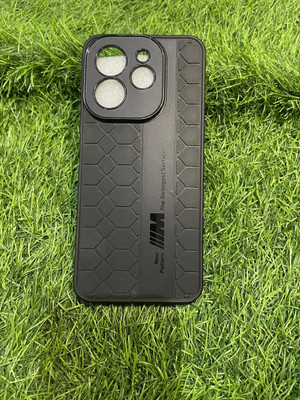 COVERBLACK Back Cover for Tecno KL8h / Spark 30C 5G(Black, Flexible, Silicon, Pack of: 1)