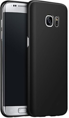 XOVO Back Cover for Samsung Galaxy S7 Edge(Black, Dual Protection, Silicon, Pack of: 1)
