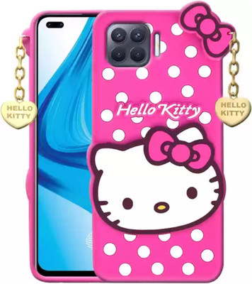 COVERBLACK Back Cover for OPPO F17 Pro(Pink, Flexible, Silicon, Pack of: 1)
