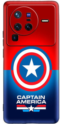 7printzone Back Cover for VIVO X80 PRO(Multicolor, Flexible, Silicon)