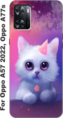 TrenoSio Protective Case for Oppo A57 2022 Back Cover / Oppo A77s Back cover 3136(Multicolor, Silicon, Pack of: 1)