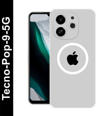 Triddy Back Cover for Tecno Pop 9 5G(Multicolor, Dual Protection, Silicon, Pack of: 1)