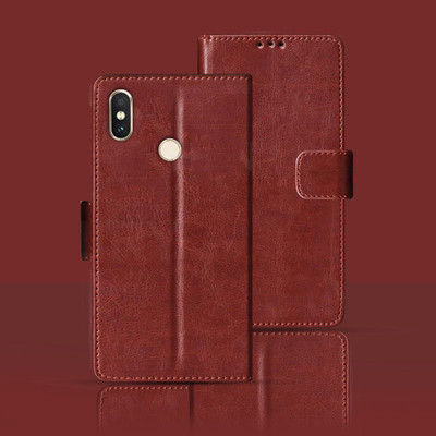 Kalua Mall Flip Cover for Mi Redmi Note 5 Pro(Maroon, Pack of: 1)