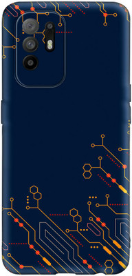 CLASSYPRINT Back Cover for OPPO F19 Pro Plus(Black)