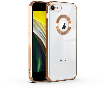 LENIENT Back Cover for Apple iPhone 7(Gold, Shock Proof, Pack of: 1)