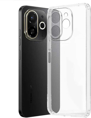 Coverage Back Cover for Tecno KL8h / Spark 30C 5G(Transparent, Flexible, Silicon, Pack of: 1)