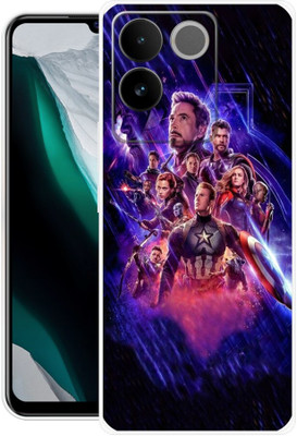 VS PRINT LINK Back Cover for VIVO T2 Pro 5G,V2321, AVENGERS, AVENGER, COMIC, BOOK, SUPERHEROES(Blue, Flexible, Silicon, Pack of: 1)