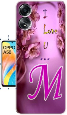 MorePrint Protective Case for Oppo A58 4G Back cover 3122(Multicolor, Silicon, Pack of: 1)