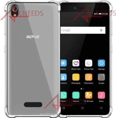 ALLNEEDS Back Cover for Gionee Pioneer P5L Flexible Crystal Clear TPU Ultra Protective transparent(Transparent, Camera Bump Protector, Silicon, Pack of: 1)