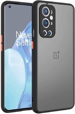 COVERNEW Back Cover for OnePlus 9 Pro 5G(Black, Dual Protection, Pack of: 1)