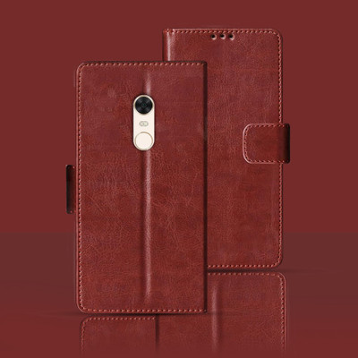 Kalua Mall Flip Cover for Mi Redmi Note 5(Maroon, Magnetic Case, Pack of: 1)