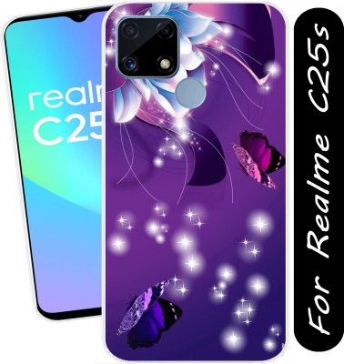 Unitrend Back Cover for Realme C25s(Multicolor, Flexible, Silicon, Pack of: 1)