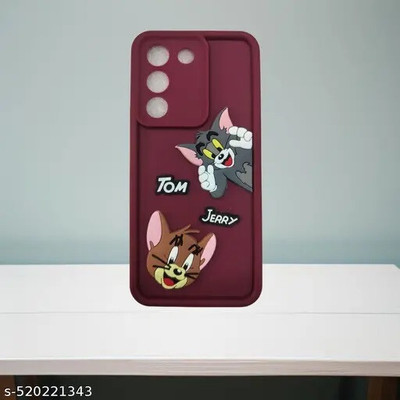 LAMANIA Back Cover for Vivo V27 / V27 PRO (5G)(Maroon)