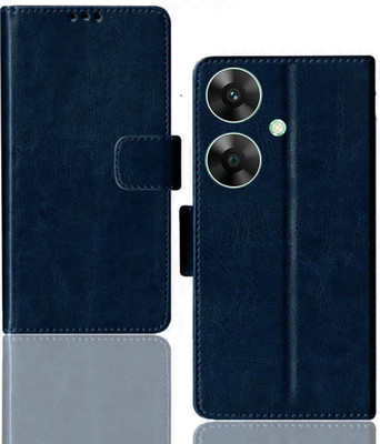 Kalua Mall Flip Cover for Realme C61 | RMX3939 folding cover | Inside TPU with Card Pockets | Wallet Stand | Blue(Blue, Magnetic Case, Silicon, Pack of: 1)