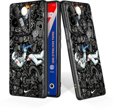printwhiz Back Cover for iQOO Z7 Pro 5G, Vivo T2Pro(Black)