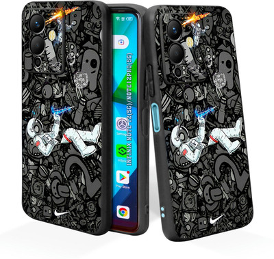 CLASSYPRINT Back Cover for Infinix Note 12 5g, Infinix Note 12Pro 5g(Black)