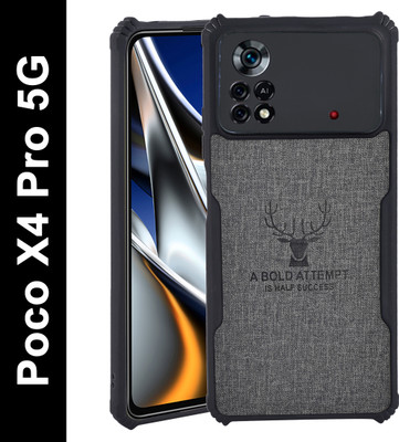 Spicesun Back Cover for Poco X4 Pro 5G(Black, Shock Proof, Pack of: 1)
