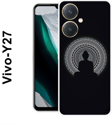 MOBIFLY Back Cover for Vivo Y27(Black, Flexible, Pack of: 1)