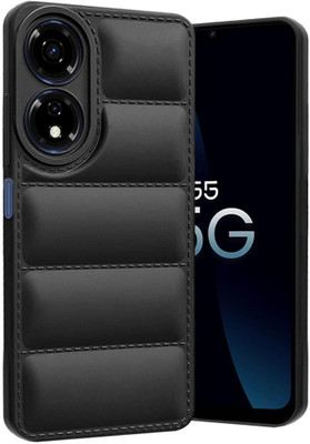 Krish Tech Back Cover for Vivo Y100 5G(Black, Shock Proof, Pack of: 1)
