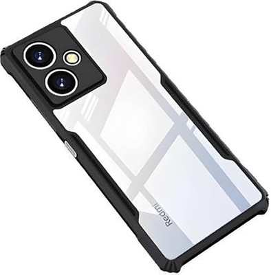 Aspir Back Cover for Poco M6 5G(Black, Grip Case, Pack of: 1)