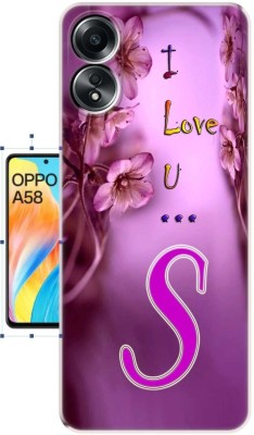 Design Villa Protective Case for Oppo A58 4G Back cover 3120(Multicolor, Flexible, Silicon, Pack of: 1)