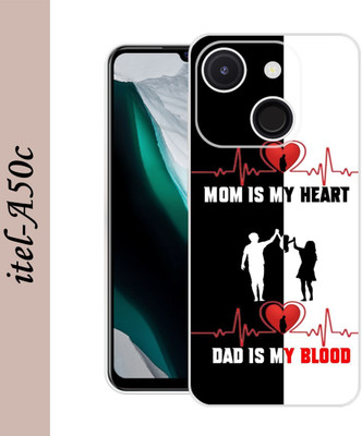 JAIKARA Back Cover for Itel A50c(Multicolor, Dual Protection, Silicon, Pack of: 1)