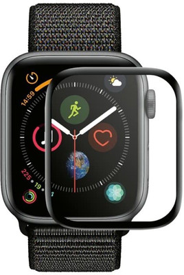 RALGAUT Edge To Edge Tempered Glass for Apple Watch 42MM Series 6/ SE/Series 5 / Series 4, Full Screen Coverage with Easy Installation Kit with UV Light for iWatch 42MM(Pack of 1)
